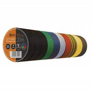 10x Taśma izolacyjna 19mm x 20m EMOS PVC mix kolor