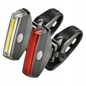 Lampa rowerowa EMOS zestaw przód tył P3922 LED