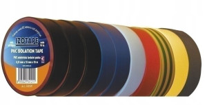 10x Taśma izolacyjna 15mm x 10m EMOS PVC mix kolor