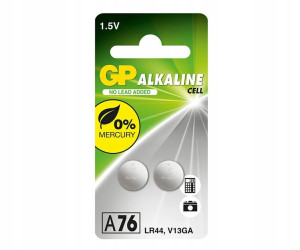 2x Bateria alkaliczna GP AG13 LR44 1,5V zegarkowa