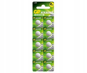 10x Bateria alkaliczna GP AG13 LR44 1,5V zegarkowa