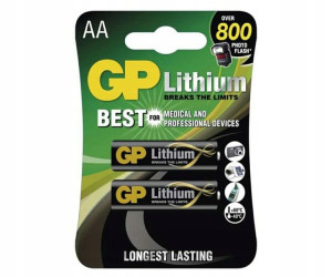 2x Bateria litowa GP R6 AA 1,5V paluszek LiFeS2