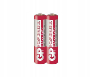 2x Bateria cynkowo-węglowa GP POWERCELL R3 AAA