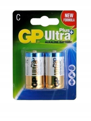 2x Bateria alkaliczna GP ULTRA PLUS R14 C 1,5V