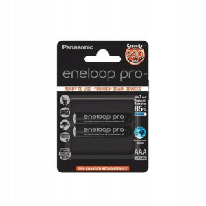 2x Akumulator Panasonic ENELOOP R3 AAA 930mAh 1,2V