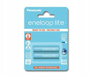 2x Akumulator Panasonic ENELOOP R3 AAA 550mAh LITE