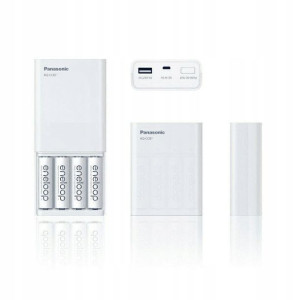 Ładowarka Panasonic ENELOOP BQ-CC87 +4 akumulatory