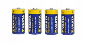 4x Bateria alkaliczna VARTA INDUSTRIAL R14 C 1,5V