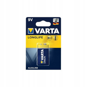 Bateria alkaliczna 6LF22 VARTA LONGLIFE 9V 6LR61