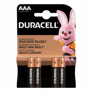4x Bateria alkaliczna DURACELL C&B R3 AAA 1,5V