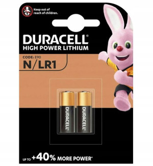 2x Bateria alkaliczna DURACELL 1.5V LR1 910A N