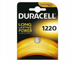 Bateria litowa DURACELL CR1220 3V LiMnO2 34mAh