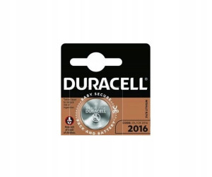 Bateria litowa DURACELL CR2016 3V LiMnO2 lithium