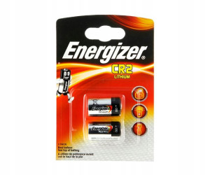 2x Bateria litowa ENERGIZER CR2 3V LiMnO2 lithium