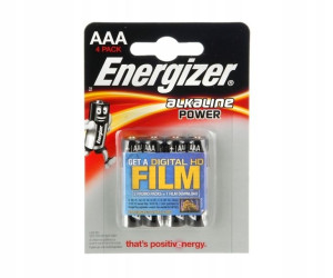 4x Bateria alkaliczna ENERGIZER POWER R3 AAA 1,5V