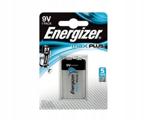 Bateria alkaliczna ENERGIZER MAX PLUS 9V 6F22