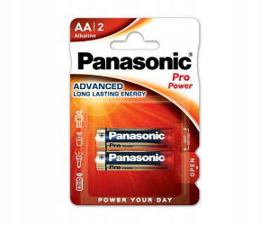 2x Bateria alkaliczna PANASONIC ProPower AA R6 1,5