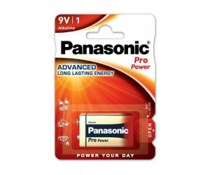 Bateria alkaliczna PANASONIC ProPower 9V 6F22 6LR6