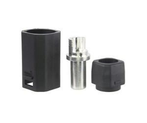 Konektor Amass AS250-M black męski 90A 8mm MOCNY