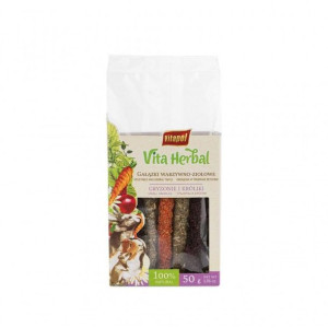 Vitapol Vita Herbal Gałązki Warzywno-Ziołowe Dla Gryzoni i Królika 50 g