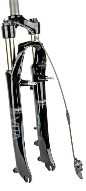 Amortyzator VITA RL 60mm 28,6x260x0, czarny, Disc / V-Brake, oś 9mm