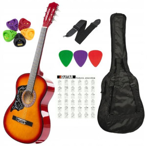 Gitara klasyczna 3/4 dla początkujących - podpalana
