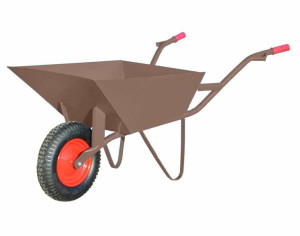 Awtools Taczka Budowlana 85l/1,5mm Brąz