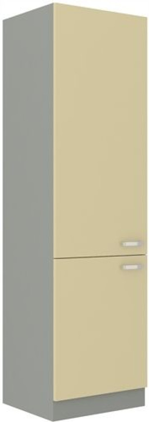 Zabudowa Lodówki Klara 60 Lo-210 2f Kremowy Połysk