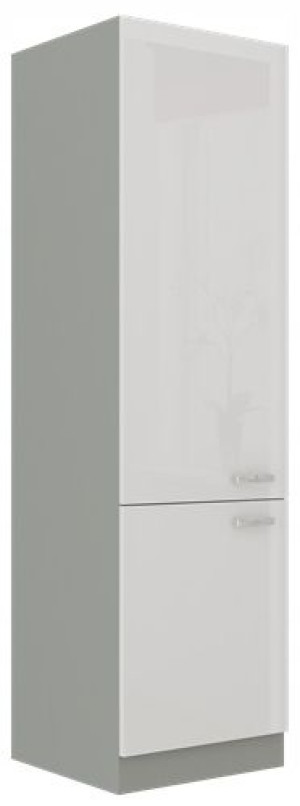 Słupek Kuchenny Blanca 60 Dk-210 2f Szary/biały