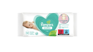 Pampers Chusteczki Nawilżane Sensitive 52szt.