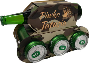 Czołg na Piwo Alkohol Prezent Urodziny 18 Dzień Ojca Dziadka Chłopaka L