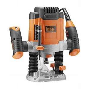 Black+decker Frezarka Górnowrzecionowa 1200w +6 Frezów /kw1200eka