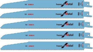 Bosch Brzeszczot Do Piły Szablastej Metal S1120cf 5 Szt