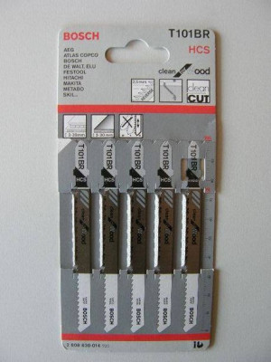 Bosch Brzeszczot Do Wyrzynarki 5 Szt T101br Drewno