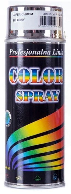 Lakier Super Chrom Spray 400ml Srebrny
