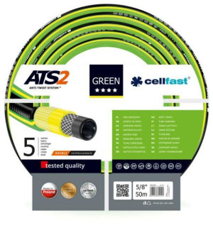 Cellfast Wąż Ogrodowy Green Ats2 Rozmiar: 5/8" Długość: 50m