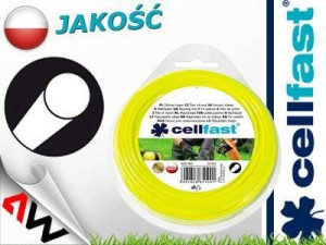 Cellfast Żyłka Tnąca Okrągła 3,0mm X 15m