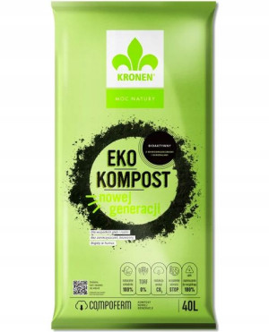 Kompost Ogrodowy 40l Biovita Użyźnia Ziemię