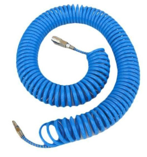 Adler Przewód / Wąż Pneumatyczny Spiralny 6,5 X 10mm 15m Poliuretanowy