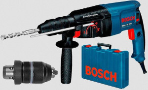Bosch Młotowiertarka Z Opcją Kucia 800w 2,7j + Dodatkowy Uchwyt
