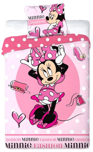 POŚCIEL 160x200 MYSZKA MINNIE miki mouse DISNEY