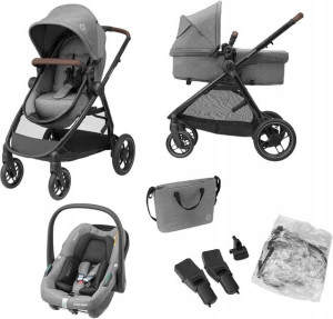 Maxi Cosi Zelia S Trio Wózek Wielofunkcyjny 3w1