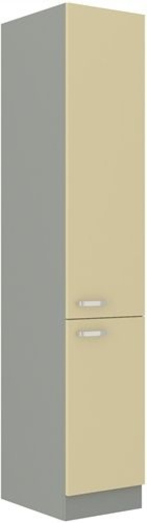 Słupek Kuchenny Klara 40 Dk-210 2f Kremowy Połysk