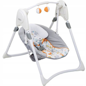 Huśtawka Elektryczna Graco Slim Spaces Linus 0-9kg