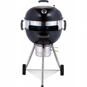 Grill Kociołek Węglowy z Pierścieniem do Pizzy