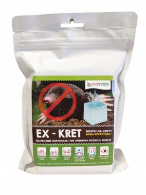 Ex-Kret 6 szt Kostki Na Krety I Nornice Skuteczny