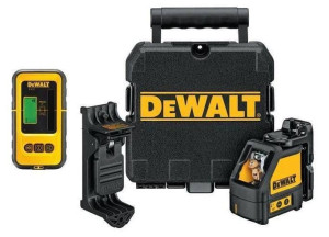 Dewalt Laser Liniowy Krzyżowy + Detektor Dw088kd