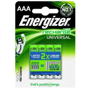 Energizer Akumulator Hr03/4 Aaa Uni 500mah