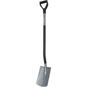 Fiskars Szpadel Prosty Trzon Metalowy Ergo