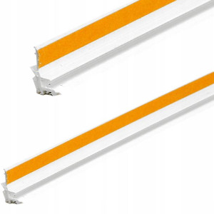 Listwa przyokienna PCV 6mm BIAŁA 2,5m 25szt